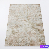 Set of Ridge Rainforest and Dryade Rainforest carpets 3D Model Corona