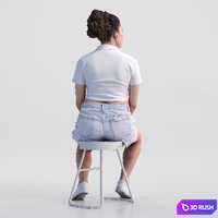 Manuela_1679 3D Model Vray, Corona