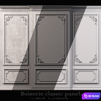 Wall molding 3D Model