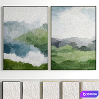 Photo frame S-278 3D Model Vray, Corona