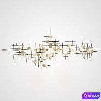 DESIGNER WALL DECOR IMPERIUMLOFT 3D Model Vray