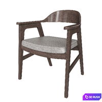 B-6210 Heritage Chair 3D Model Corona