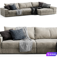 Divanchi 3 seater sofa 3D Model Corona