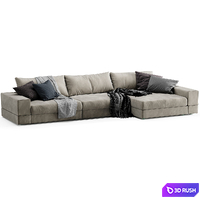 Divanchi 3 seater sofa 3D Model Corona