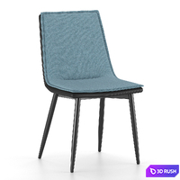 Utah chair 3D Model Vray, Corona