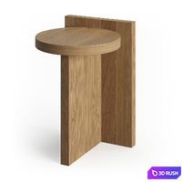 Taco Stool by Gofi 3D Model Corona