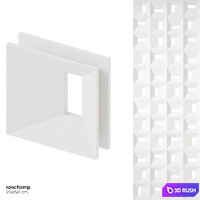 MG12 plaster blocks 3D Model Corona