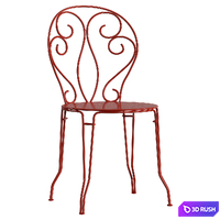 Montmartre Chair 3D Model Corona
