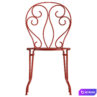 Montmartre Chair 3D Model Corona