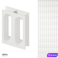 MG12 plaster blocks 3D Model Corona