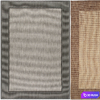Johanna Indoor Outdoor Rug 3D Model Vray