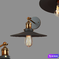 Matteo W46111WGBK \ Piligrimm LOFT2101W 3D Model Corona