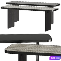 Minotti Clive Console Table 3D Model Vray, Corona
