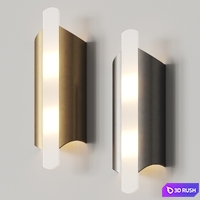 Saphir Wall Lamps 3D Model Vray, Corona