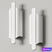 Saphir Wall Lamps 3D Model Vray, Corona