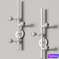 Future perfect linden sconce 3D Model Vray, Corona