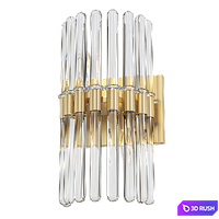 Glass Tubes Sconces 3D Model Vray
