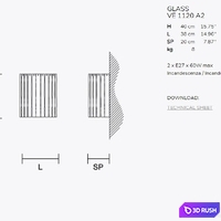 Masiero GLASS VE 1120 A 3D Model Corona