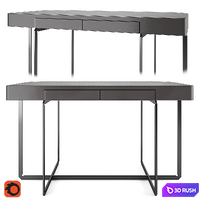 Flexform console table MARMADUKE by Roberto Lazzeroni 3D Model Corona