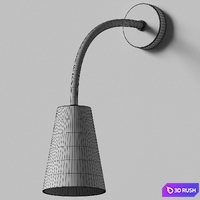 Gabriel Wall Light by Porta Romana 3D Model Vray, Corona