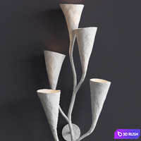 Large Ophelia Wall by Porta Romana 3D Model Corona