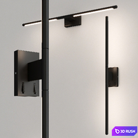 Espos Wall 3D Model Vray