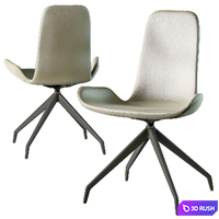 Cattelan Italia Chair Flamingo 3D Model Vray