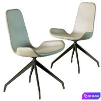 Cattelan Italia Chair Flamingo 3D Model Vray