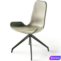 Cattelan Italia Chair Flamingo 3D Model Vray