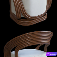 Eichholtz Chair Romeo 3D Model Vray, Corona