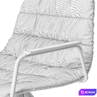 Viccarbe Maarten armchair 3D Model Vray