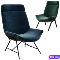 Wittmann Melange Armchair 3D Model