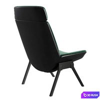 Wittmann Melange Armchair 3D Model Vray, Corona
