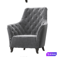 Tosconova Dafne armchair 3D Model Vray