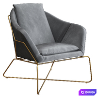 Designer armchair LaLume-KK00114 3D Model Corona
