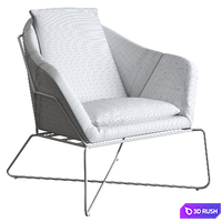 Designer armchair LaLume-KK00114 3D Model Corona