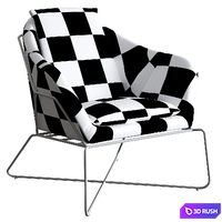 Designer armchair LaLume-KK00114 3D Model Corona