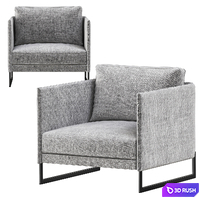 Saba Italia Livingston Armchair 3D Model Vray