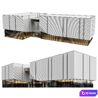 BUILDING NO130 3D Model Vray, Corona