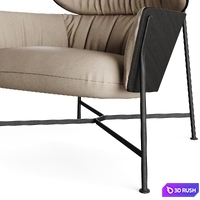 SP01 Design - Caristo Armchair High 3D Model Vray, Corona