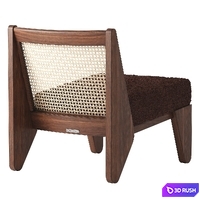 Booham chair by Daniel Boddam 3D Model Corona
