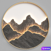 Sconce DAWN Lampatron 3D Model Corona