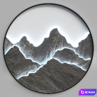 Sconce DAWN Lampatron 3D Model Corona