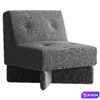 Capitole Armchair 3D Model Corona