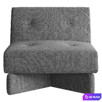 Capitole Armchair 3D Model Corona