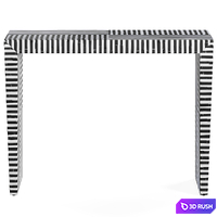 BONE INLAY CONSOL by Loft concept 3D Model Vray, Corona