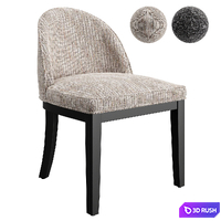 Eichholtz Dinning Chair Fallon 3D Model Corona