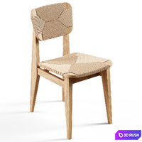 GUBI - C-Chair Outdoor By Marcel Gascoin 3D Model Vray