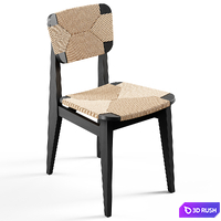 GUBI - C-Chair Outdoor By Marcel Gascoin 3D Model Vray