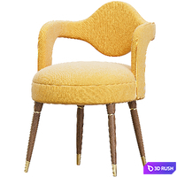 DINING CHAIR CHAPLIN 3D Model Corona